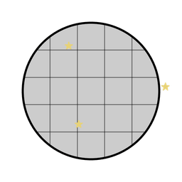 Retro disco ball for party atmosphere